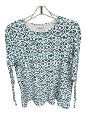 Croft & Barrow Geometric Top-Size XL
